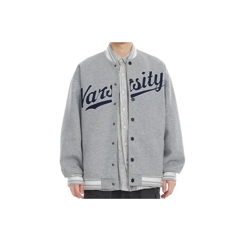 Loose Fashionable Cotton Blended Fabric Jacket-11