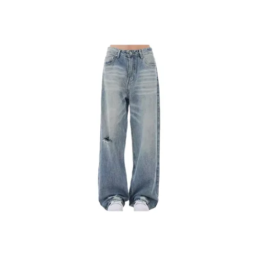 Retro Washed Jeans