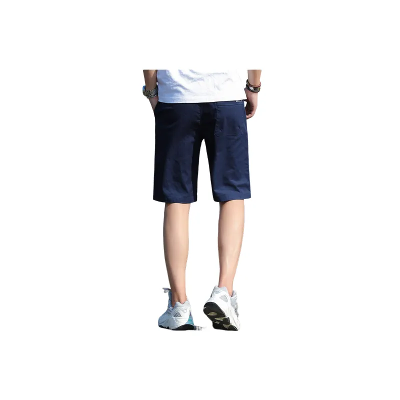 Sporty Fashionable Cotton Casual Shorts-3