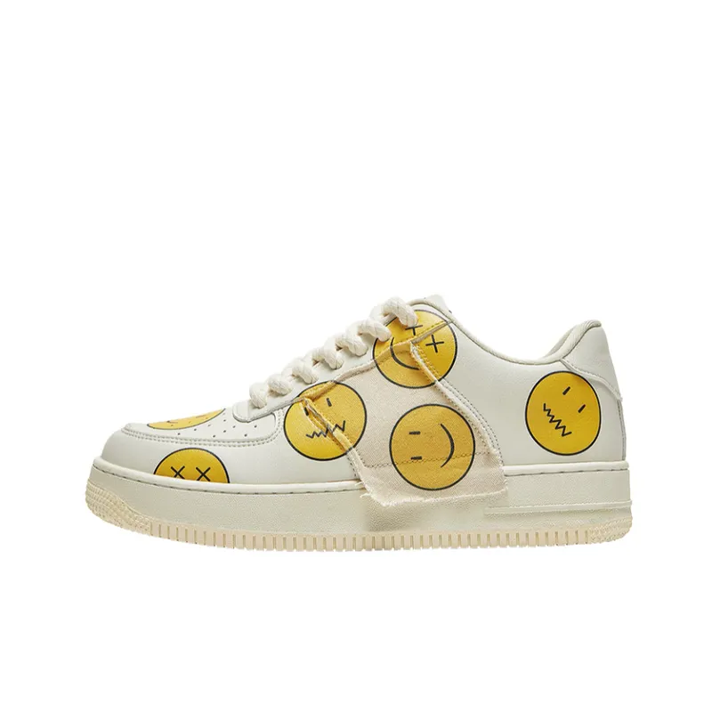 Smiley Face Expression Board Shoes-0