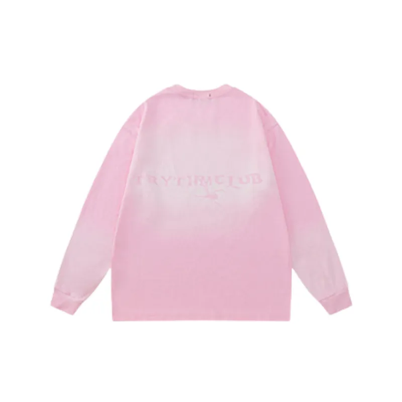 Long Sleeve T shirt Old Dark Spider Crewneck-3