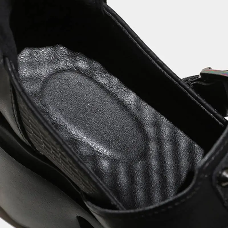 Punk Fashionable Mary Jane Shoes-4