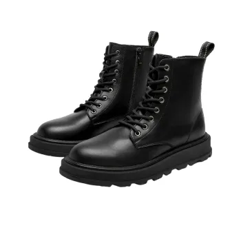 Fashionable Zipper Martin Boot