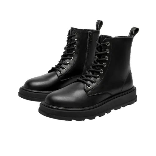 Fashionable Zipper Martin Boot