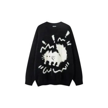 Basics Funky Blended Synthetic Fabrics Sweater