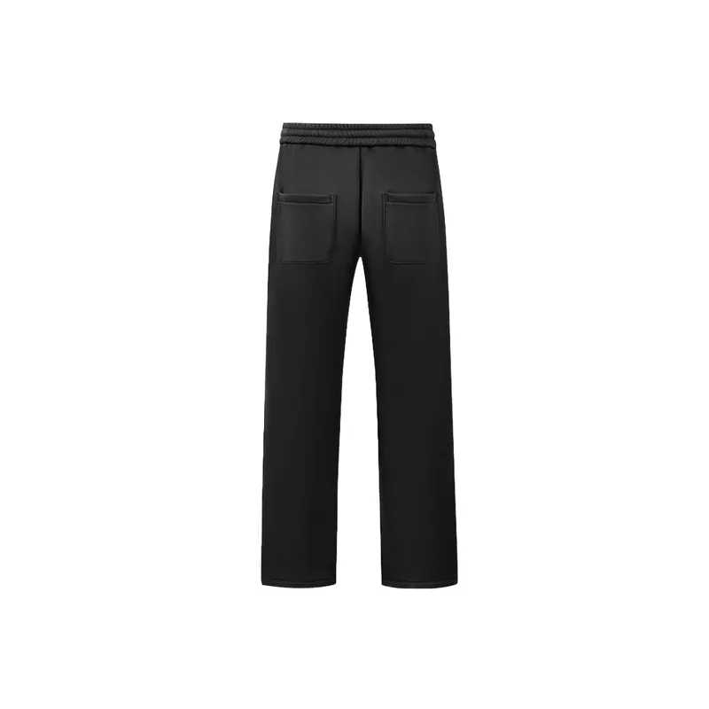 Fashionable Loose Blended Synthetic Fabrics Casual Pants-1