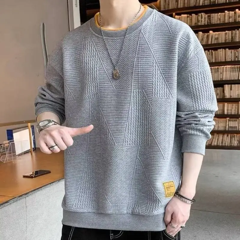 Casual Plain Sweatshirt-3