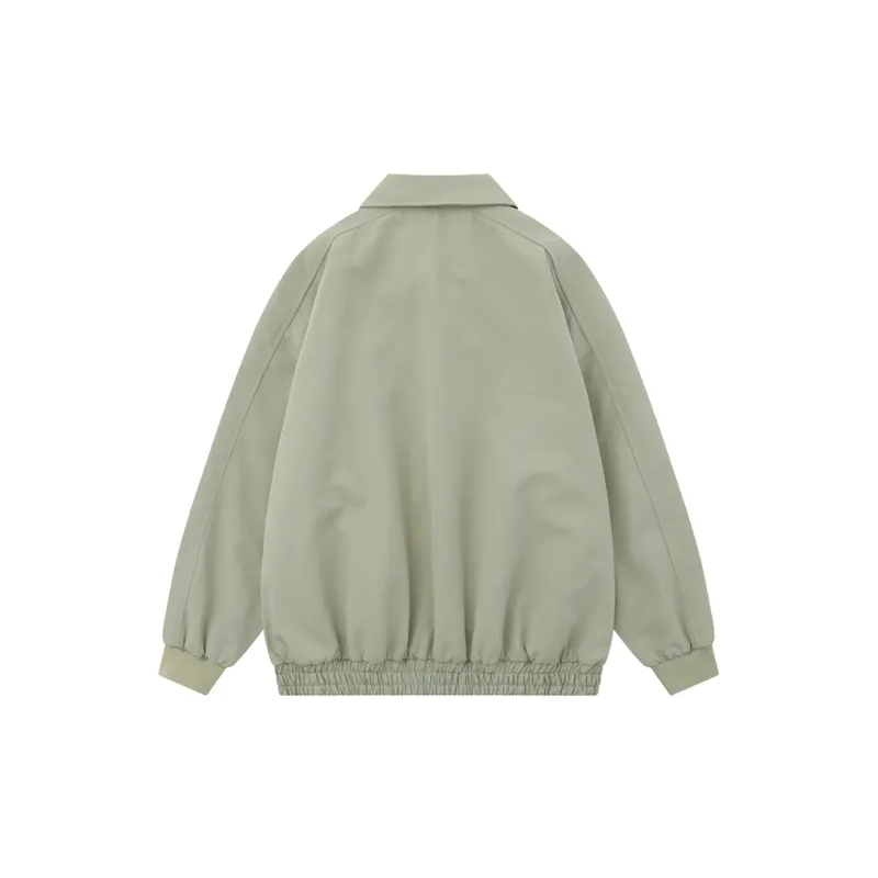 Casual Public Stitching Lapel Coat-1