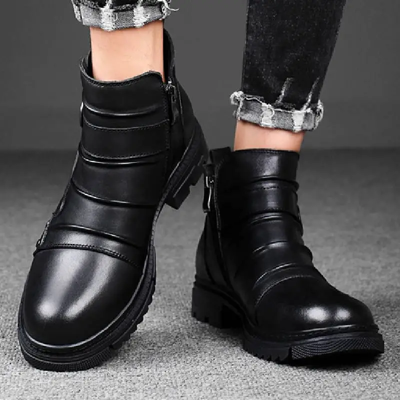Basics Simple Ankle Boots-5