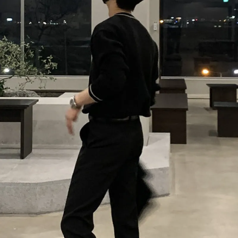 Loose Simple Sweater-2