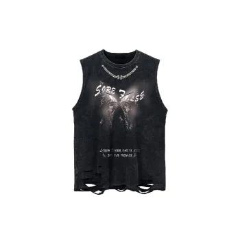 Casual Loose 100% Cotton Vest