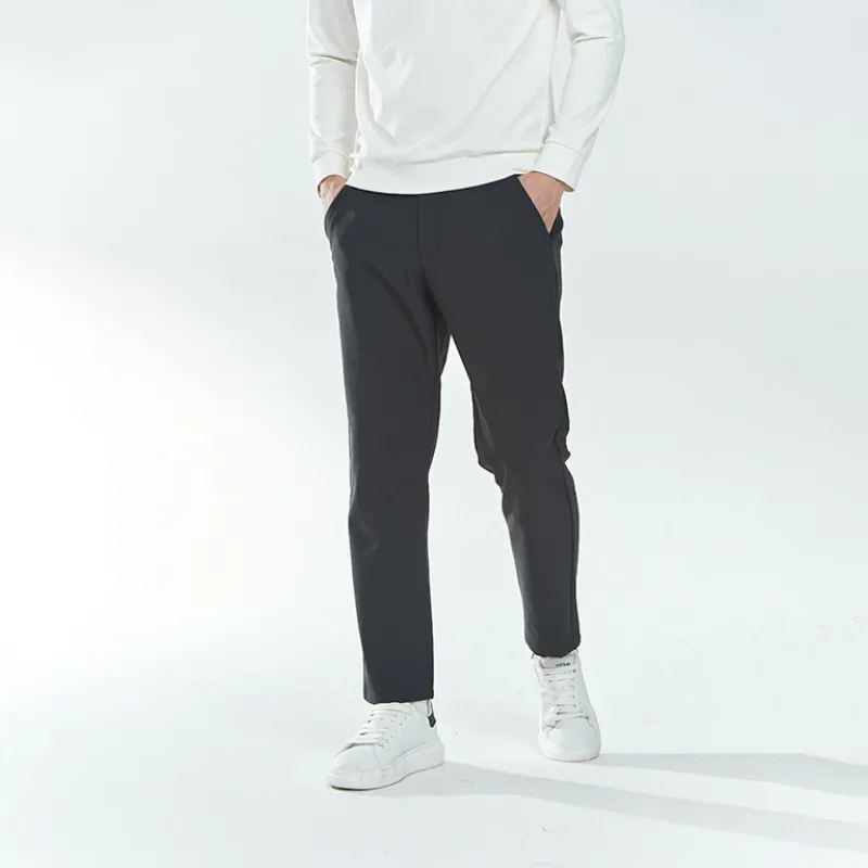 Casual Sporty Blended Synthetic Fabrics Casual Pants-2