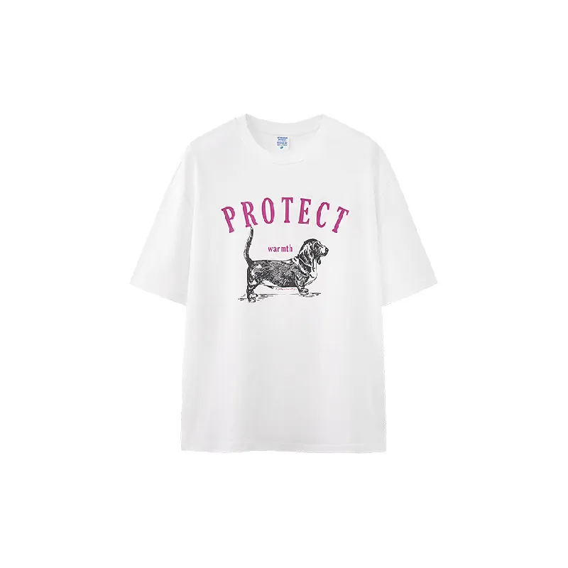 Casual Loose 100% Cotton T Shirt Unisex-6