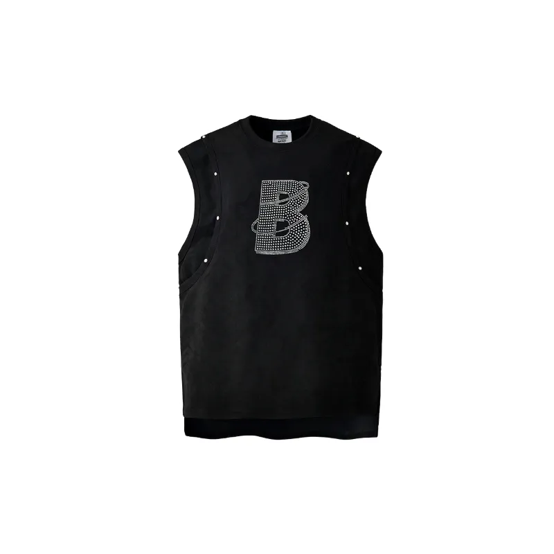 Casual Loose Cotton Vest-2
