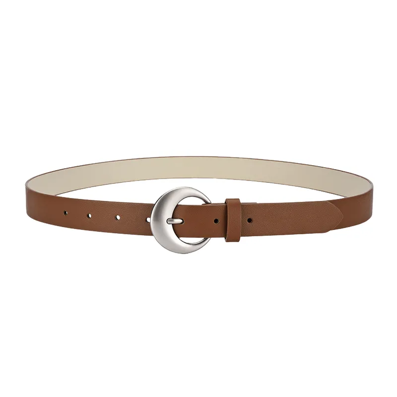 Casual Simple Leather Belt-0