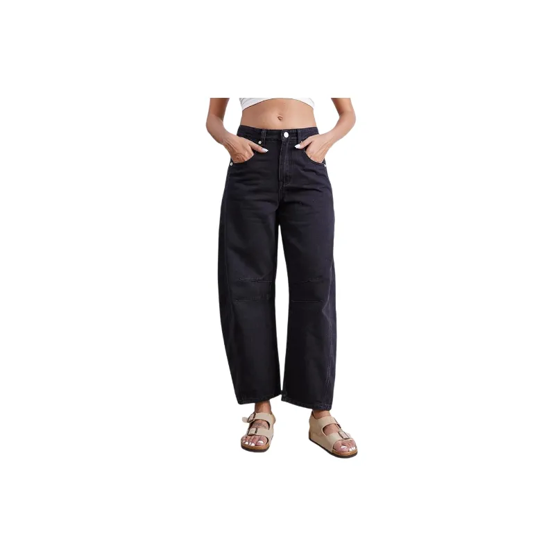Casual Loose Jeans Women-0