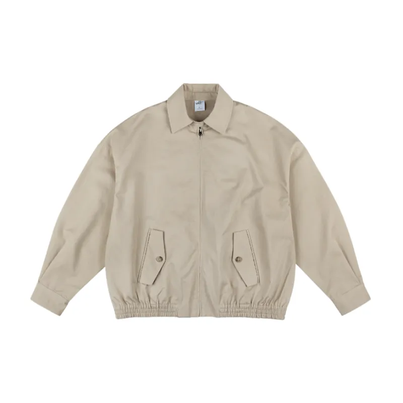 Silhouette Frock Jacket Loose Square Collar Jacket-4