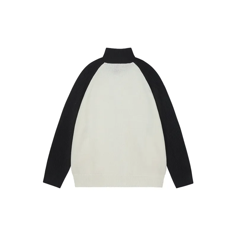 Retro Zipper Casual Sweatshirt-1