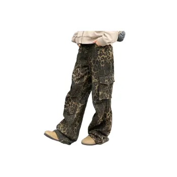 Washed Distress Jeans Women
