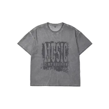 Simple Loose 100% Cotton T Shirt