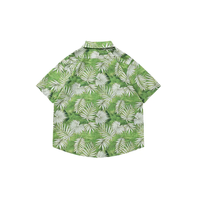 Retro Plants Cotton T Shirt-1