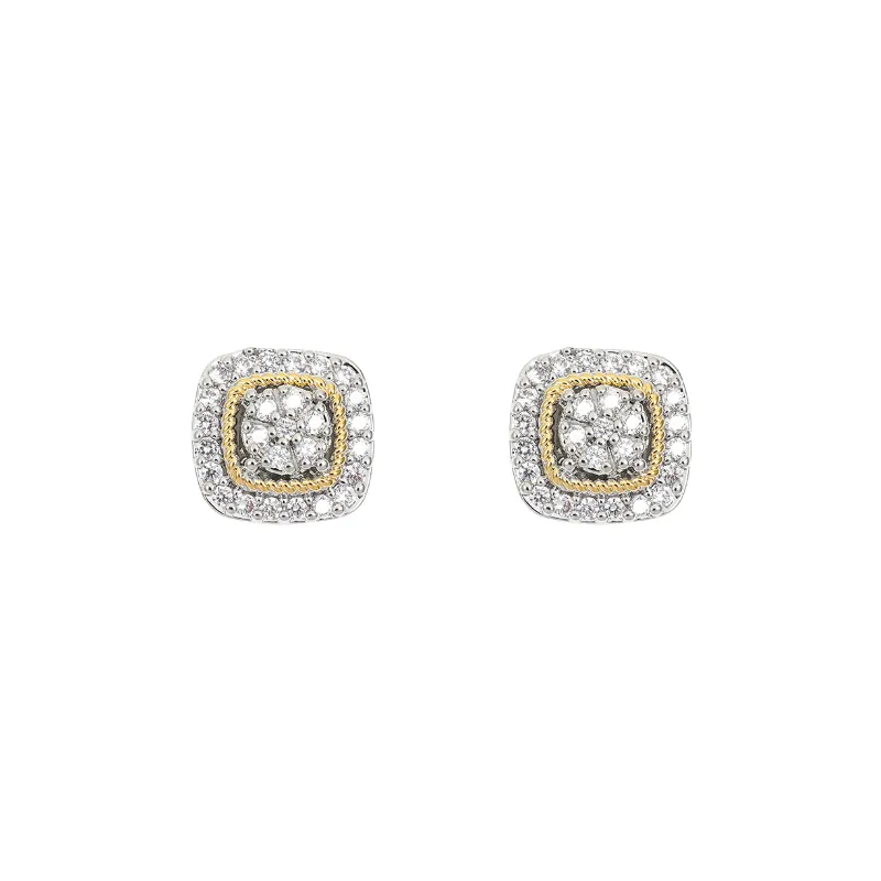 Simple Geometric Ear Stud-0