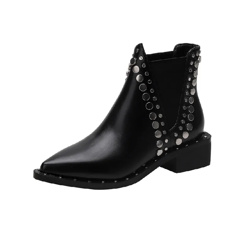 Simple Plain Chelsea Boot-0