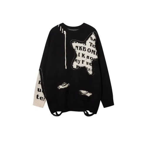 Tide Neutral Starfish Loose Crewneck Sweater