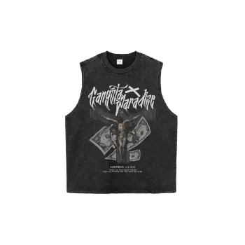 Retro Loose 100% Cotton Vest