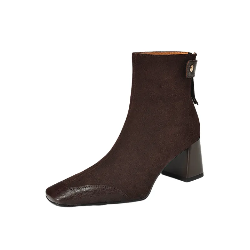 Retro Simple Ankle Boots-0