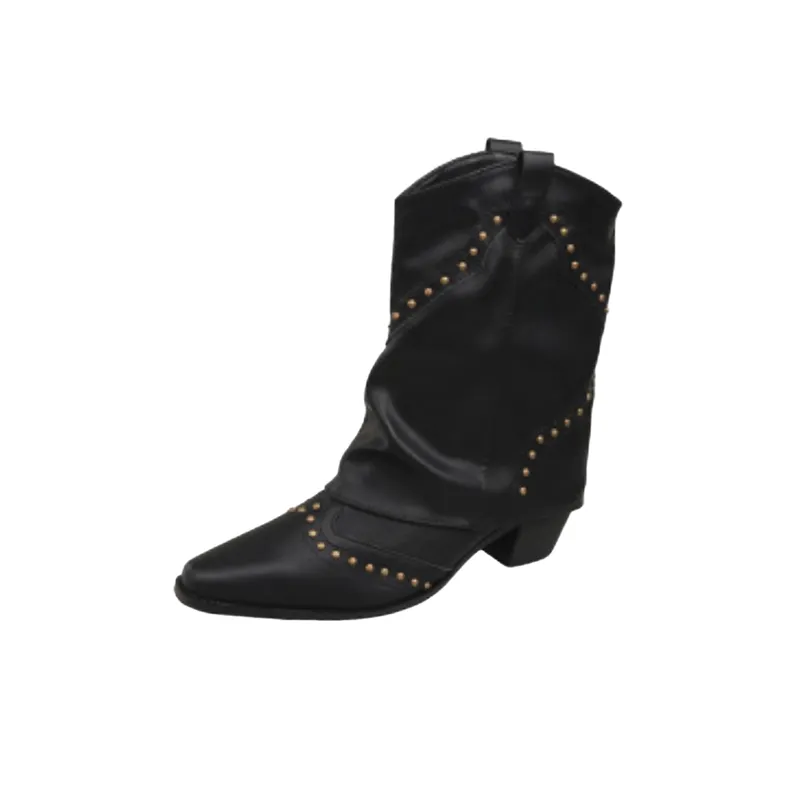 Retro Studded Chelsea Boot-5