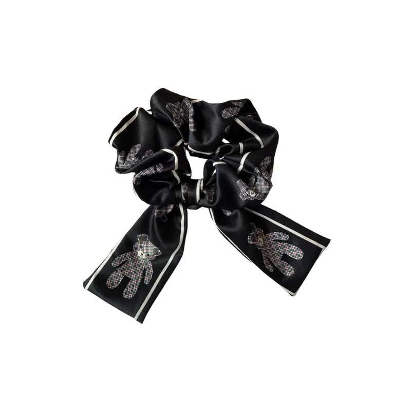 Retro Bow Hair Tie-3