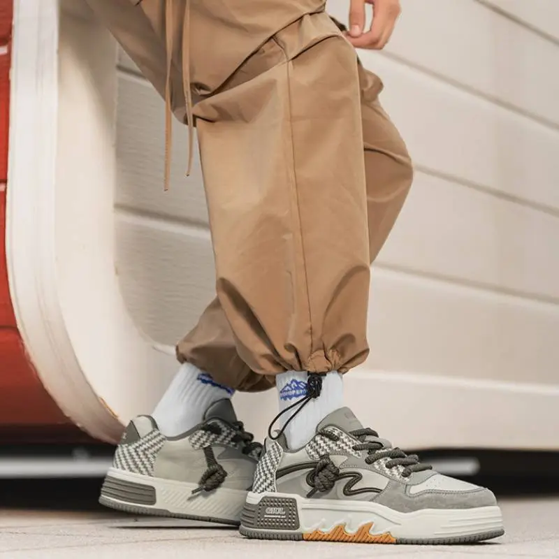 Casual Funky Stylish Skateboarding Shoes-8