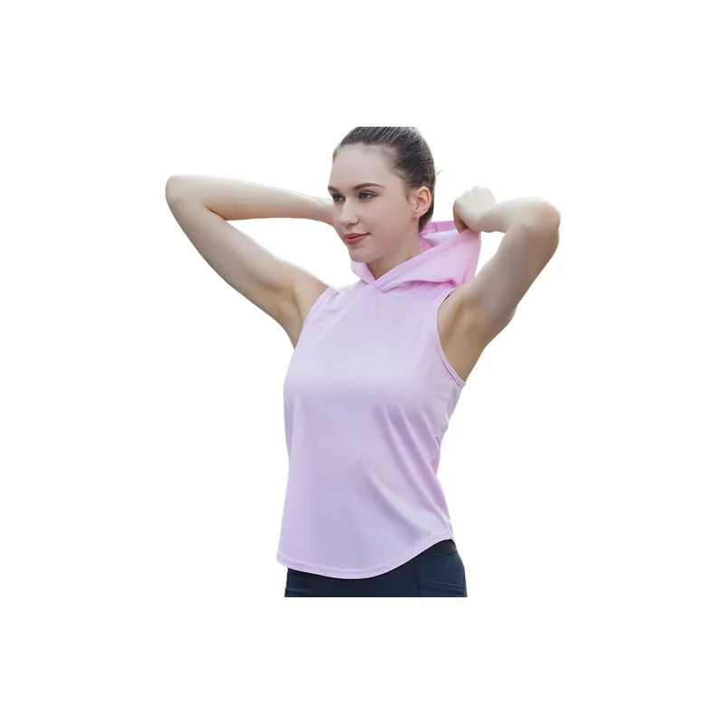 Sporty Loose Blended Synthetic Fabrics Vest-6