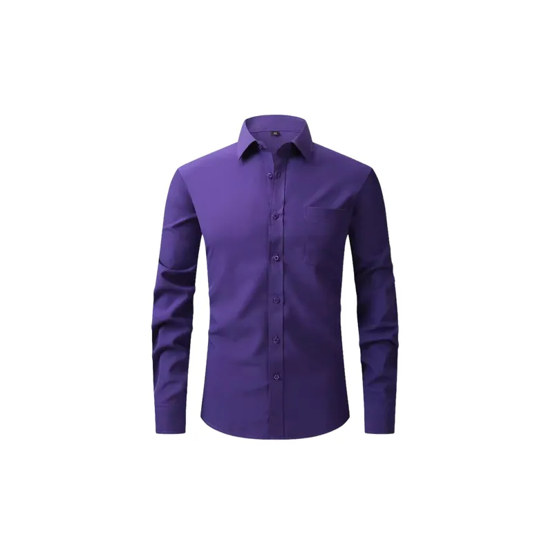 Casual Fashionable Blended Synthetic Fabrics Shirt-8