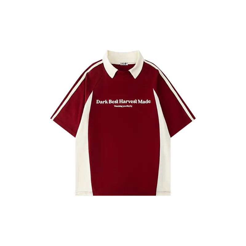Retro Casual Polo T Shirt-4