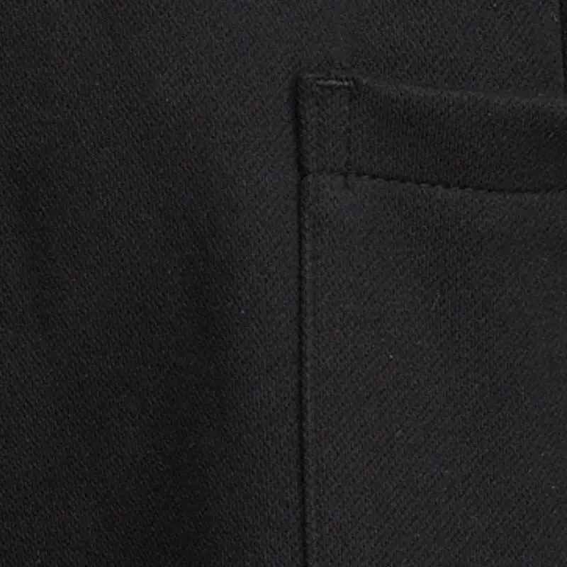 Basics Loose Cotton Blended Fabric Casual Pants-5