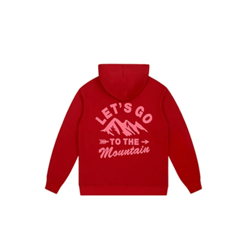 Streetwear Thickened Foamed Printed Hoodie-5