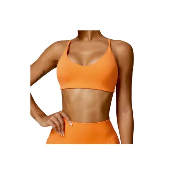 Sexy Plain Nylon Spandex Brushed Fabric Sports Underwear Women