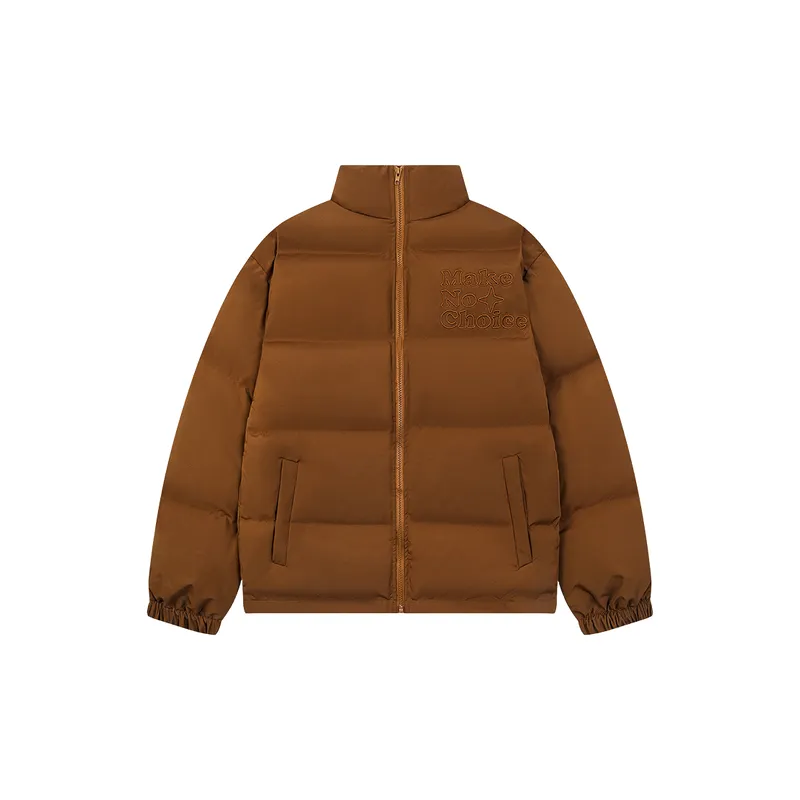 Fashionable Loose Blended Synthetic Fabrics Quilted Jacket-0