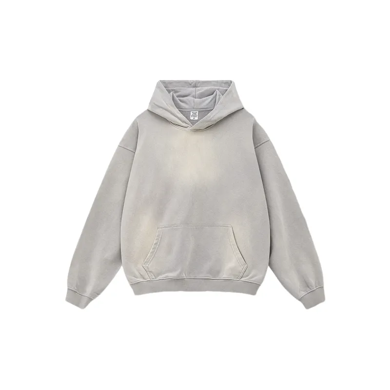 Fashion Washed Cotton Sweatshirt-0