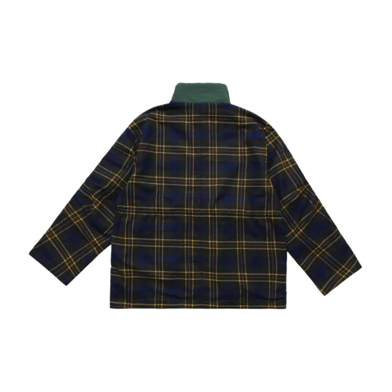 Stand Collar Zipper Coat-7