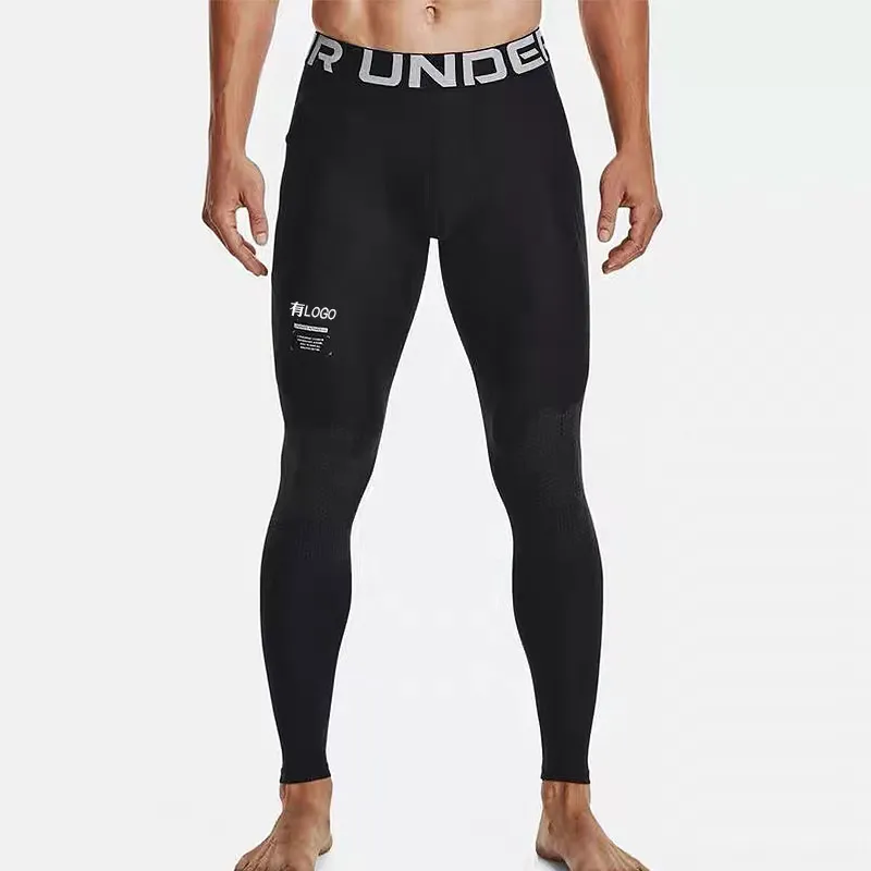 Sporty Simple Nylon Sports Pants Man-1