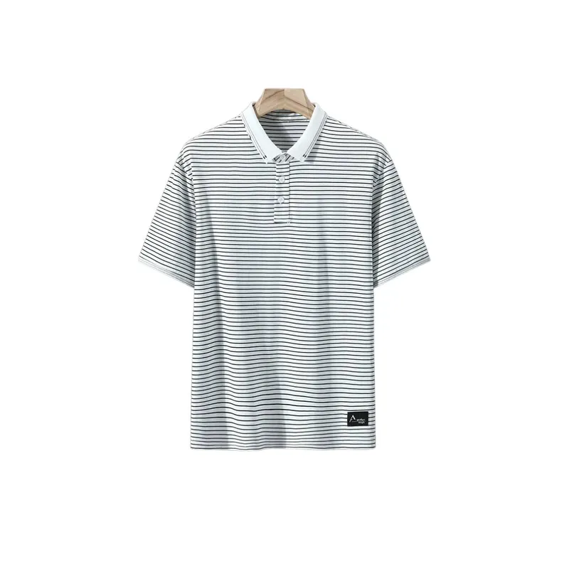 Simple Plus Size Polo-0