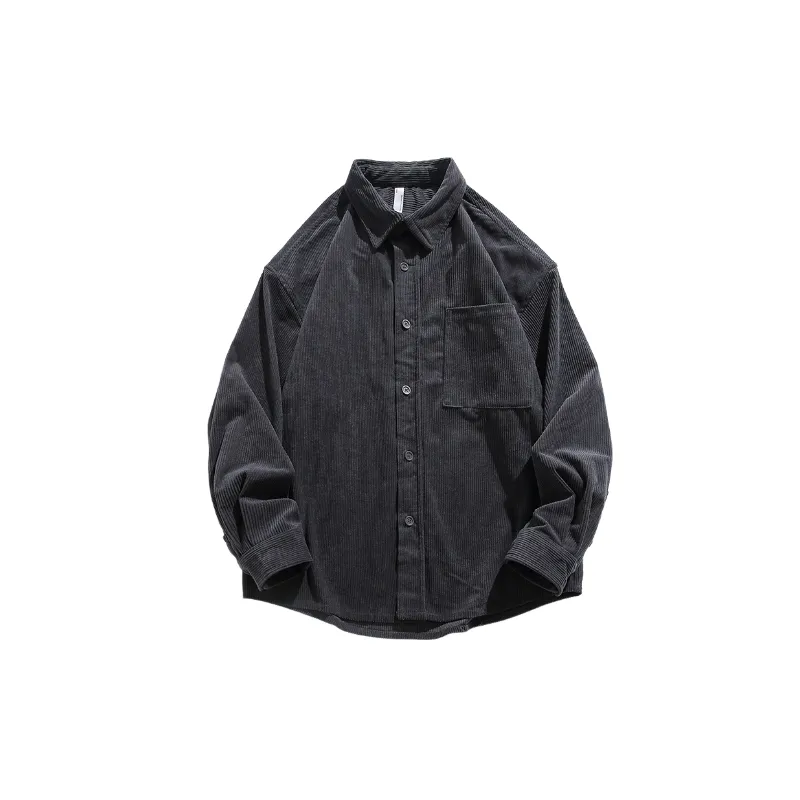 Casual Fashionable Silk Shirt Unisex-3