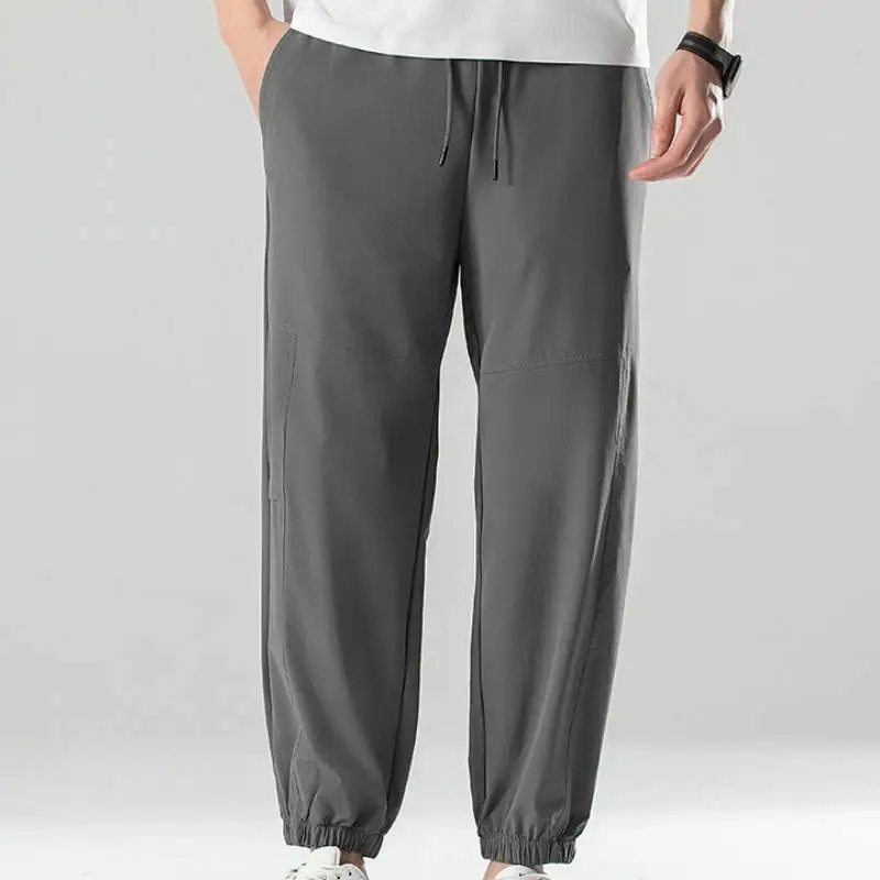 Sports Loose Nylon Casual Pants-4