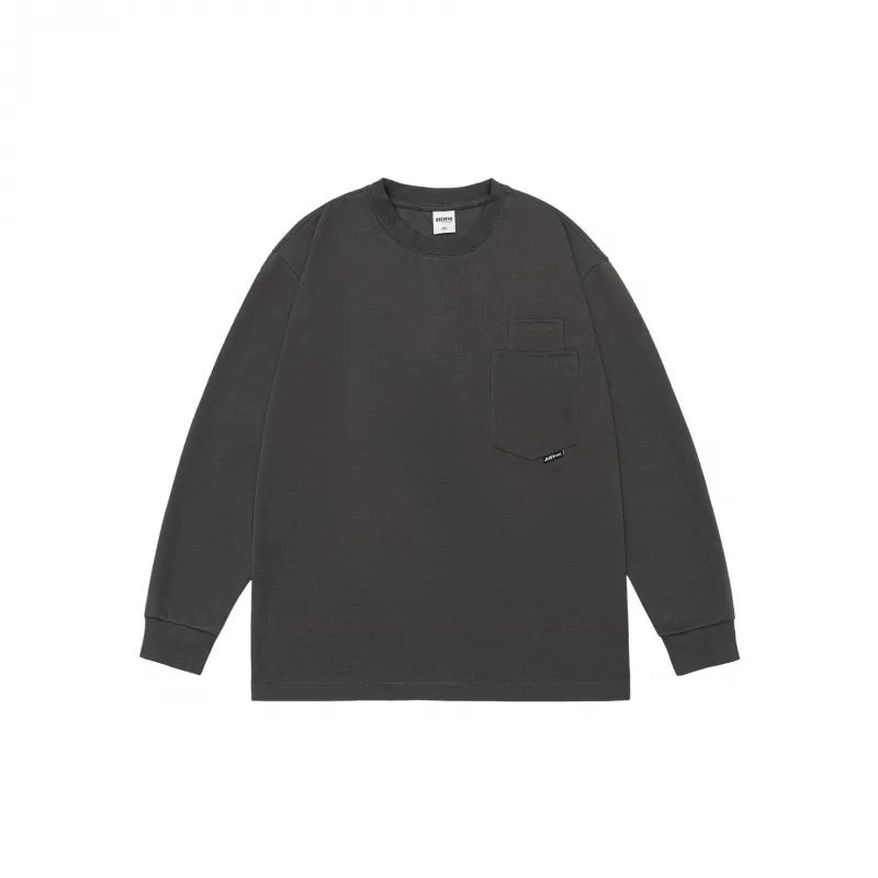Plain Loose Blended Synthetic Fabrics T Shirt-12