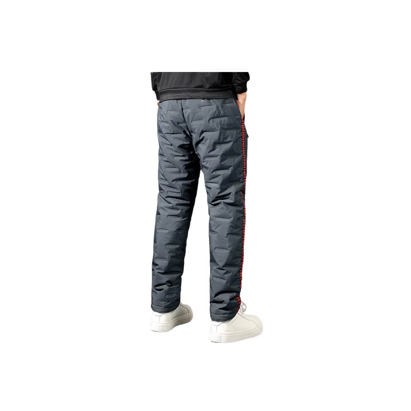 Simple Loose Cotton Blended Fabric Casual Pants-5