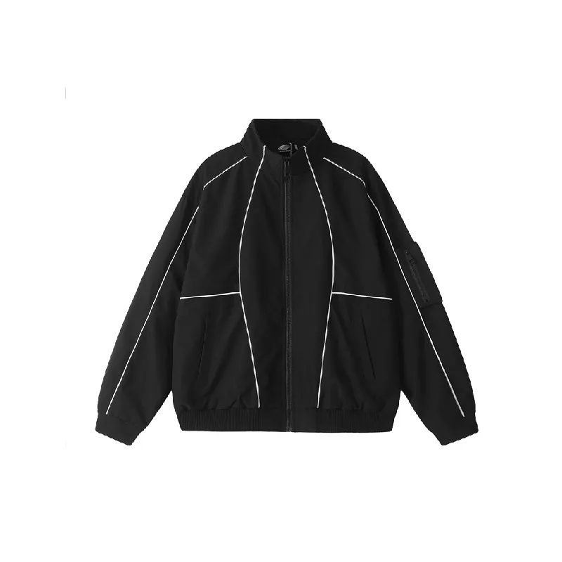 Retro Fashionable Loose Outdoor Jacket-0
