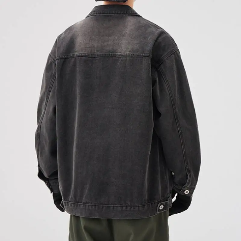 Casual Street Denim Jacket-4